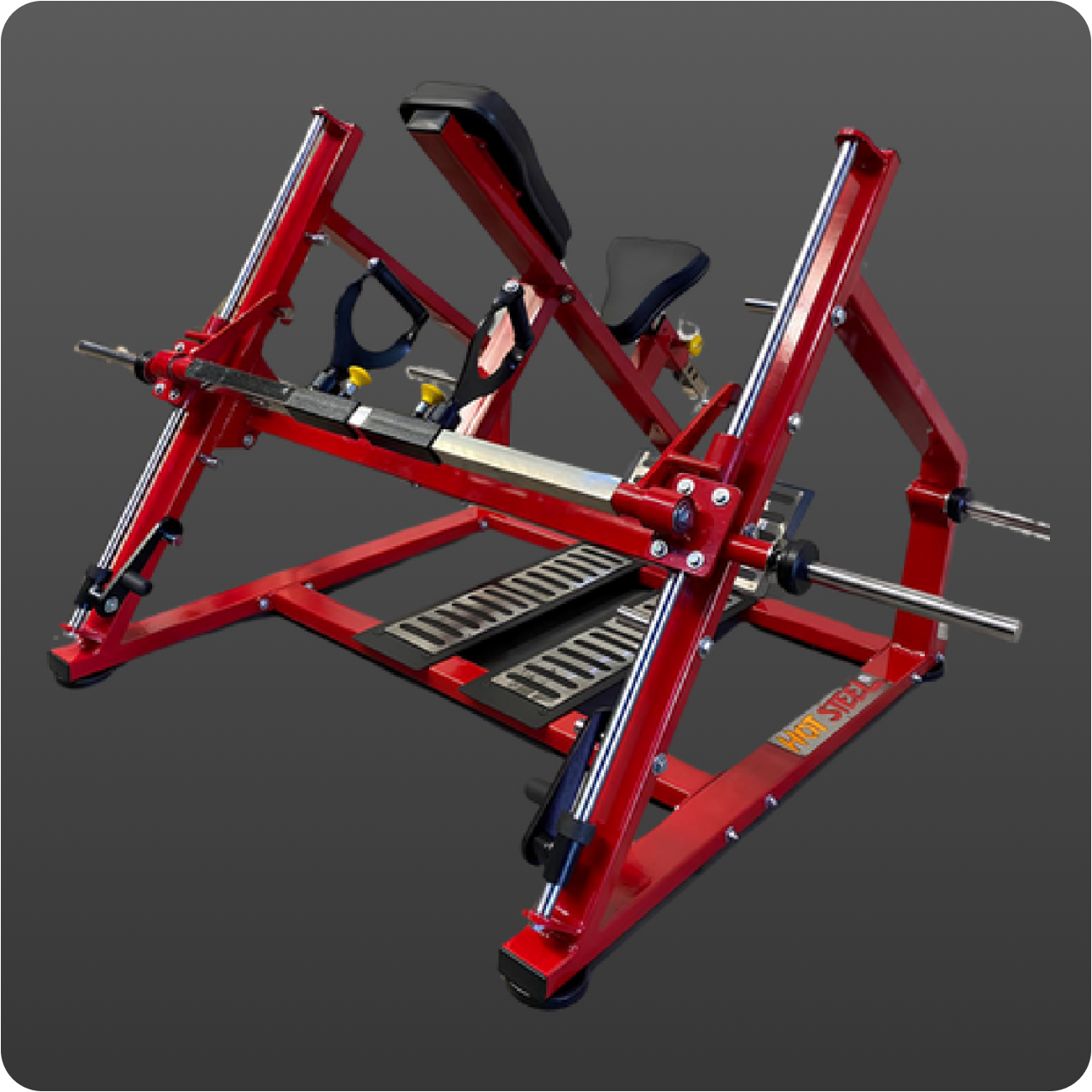 Hot row 45' linear - Remada guiada