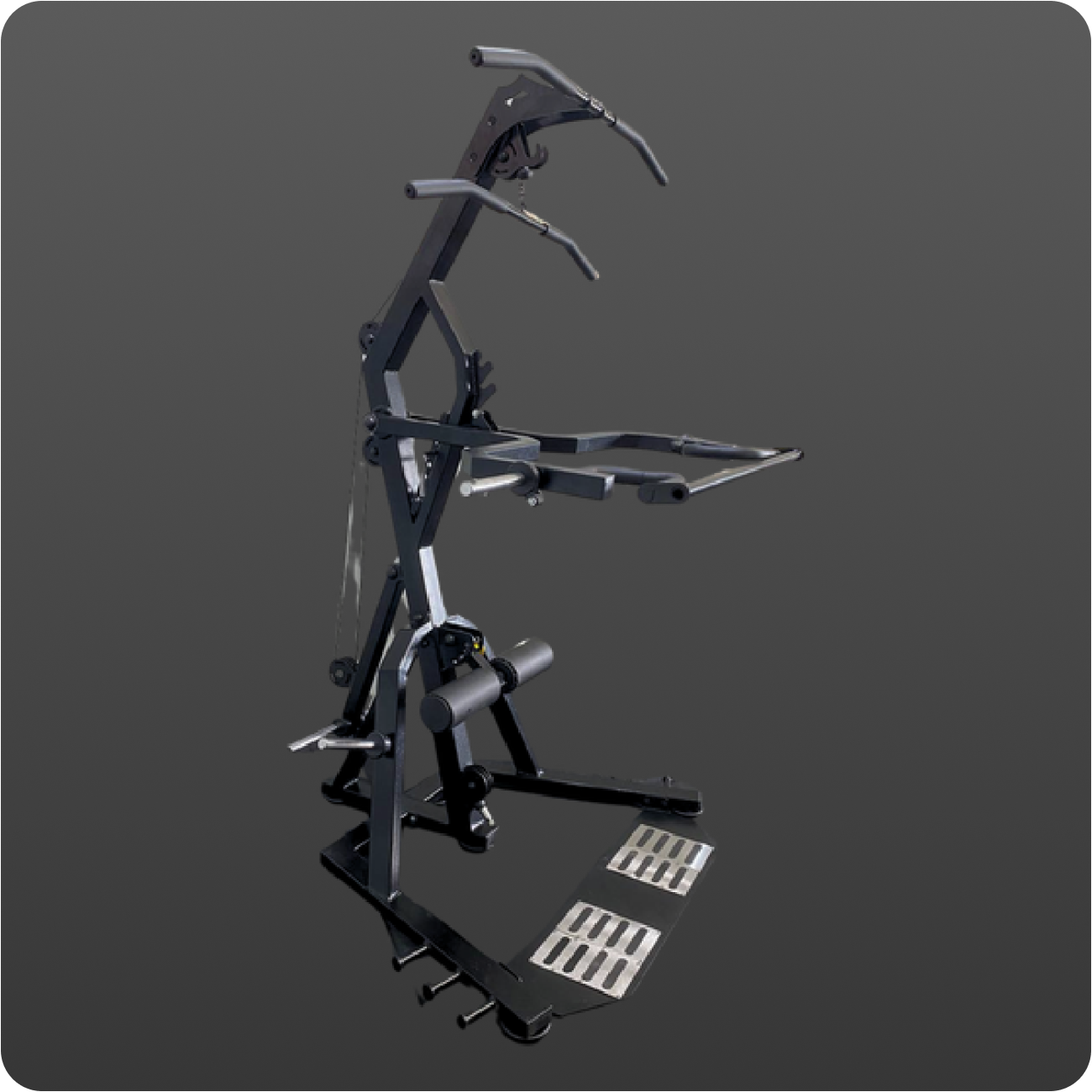 Multi estação - trava agachamento - Barra fixa