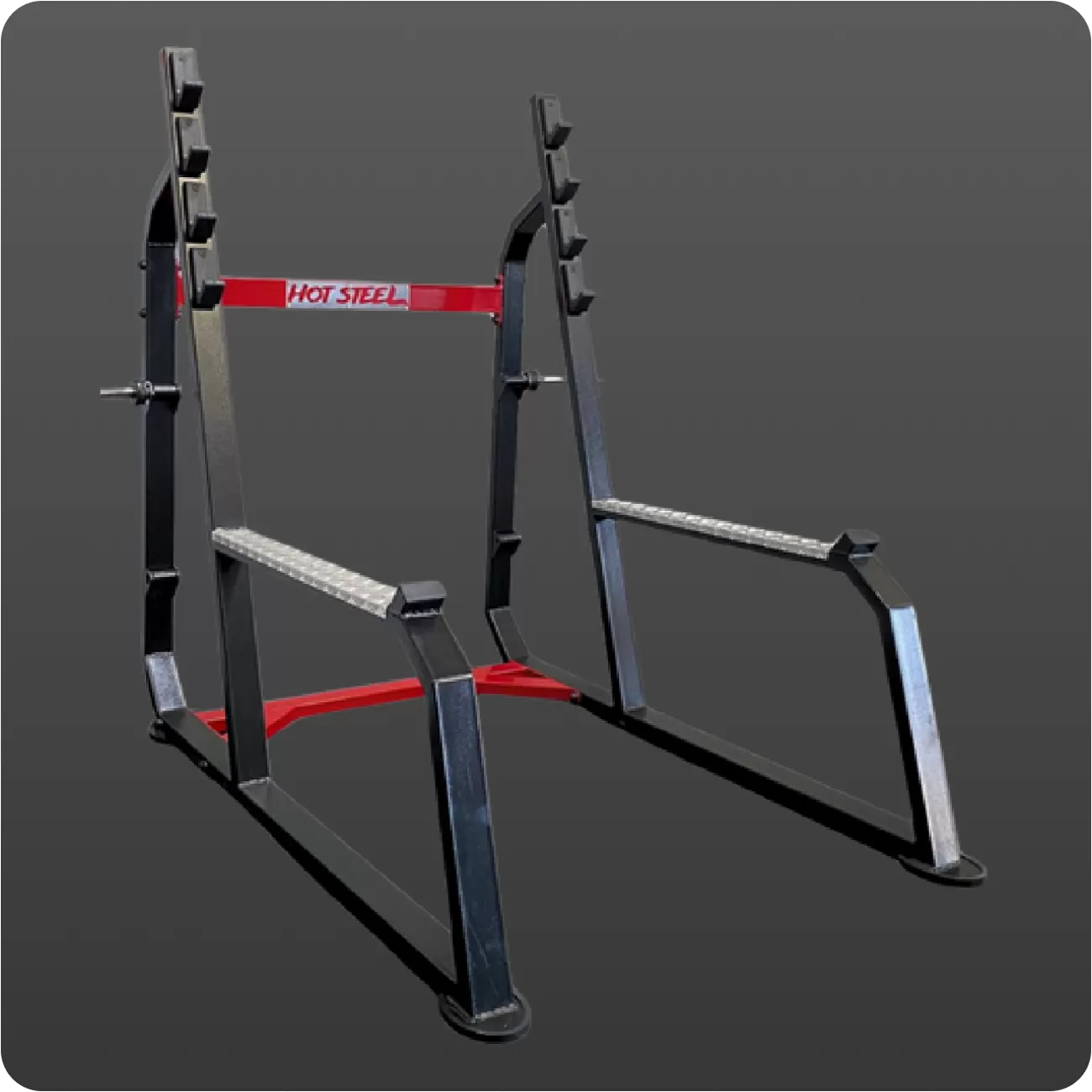 Suporte de Agachamento Livre Profissional Steel Prime