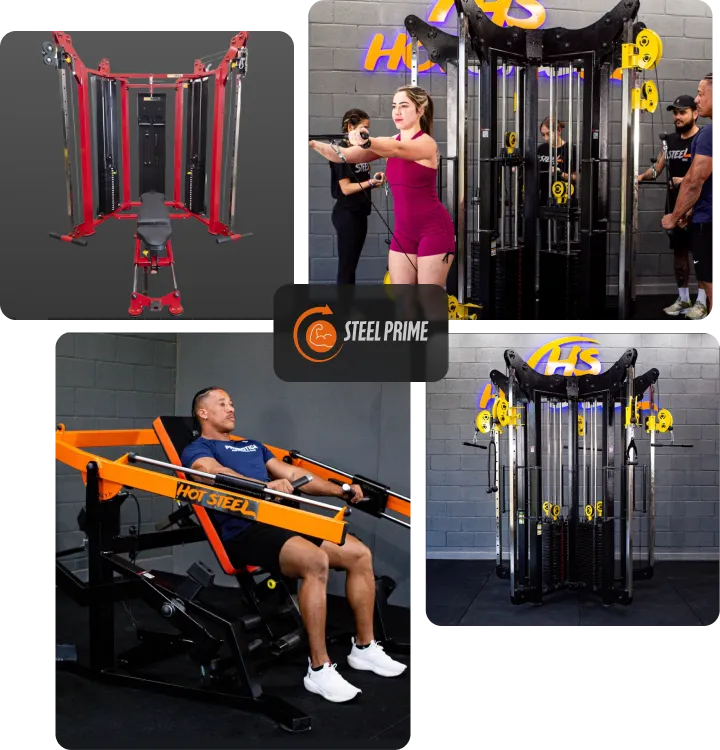 Seja Revendedor Steel Prime equipamentos para academia